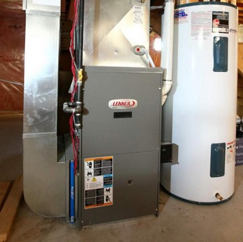 Furnace equipment illustration